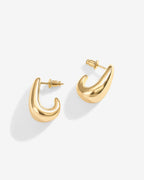 Gaia Chunky Hoop Earrings