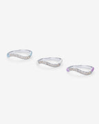 Azul Wavy Enamel Ring