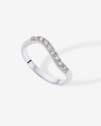 Azul Wavy Enamel Ring
