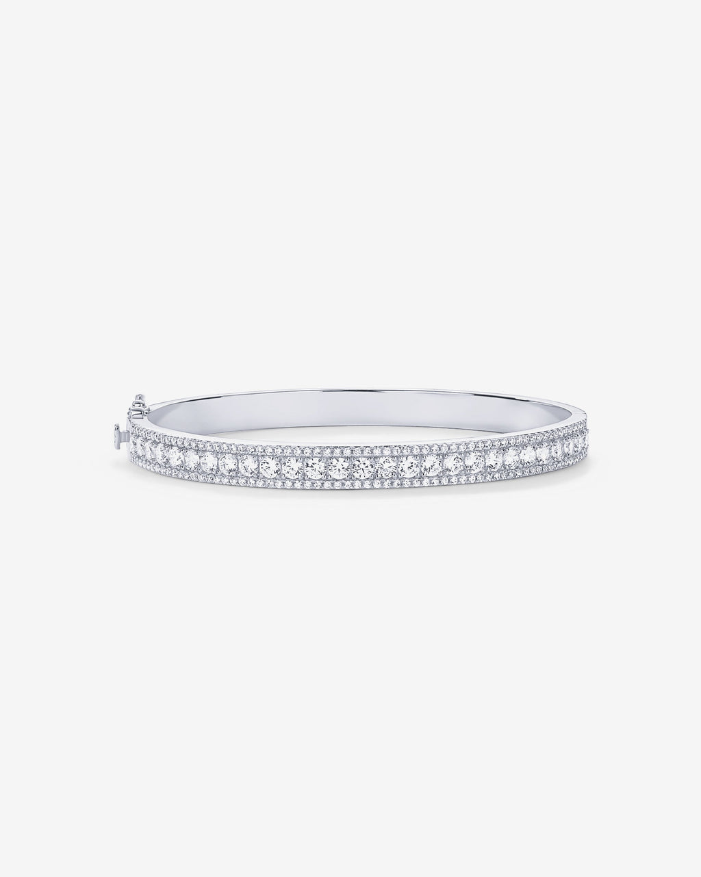 Classic Cubic Zirconia Bangle Bracelet