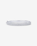 Classic Cubic Zirconia Bangle Bracelet