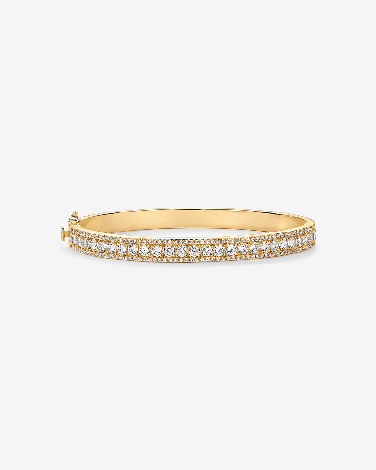 Classic Cubic Zirconia Bangle Bracelet