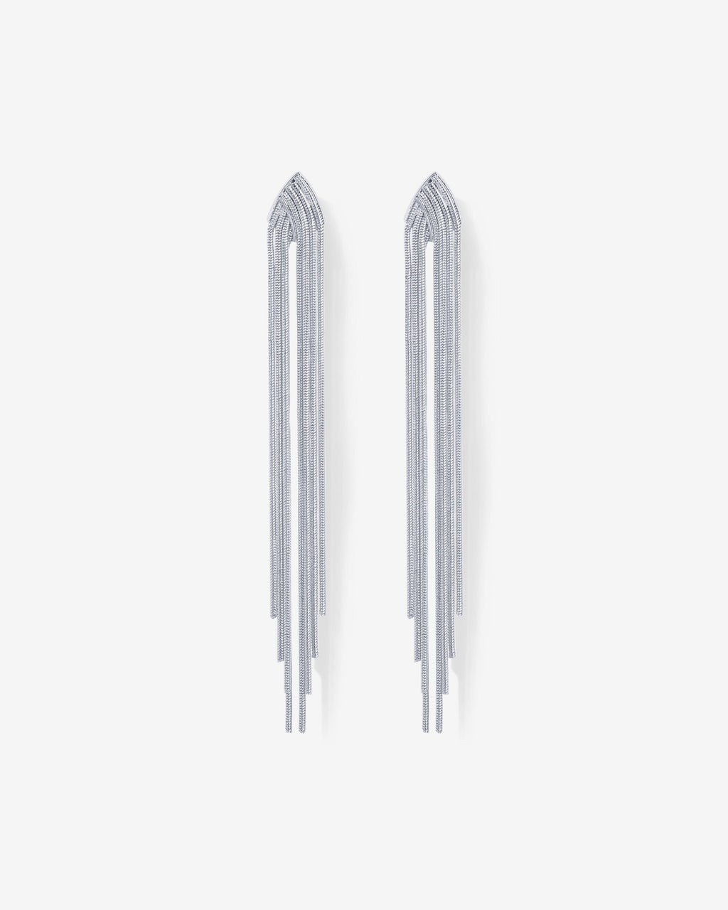 Pyramid Tassel Earrings