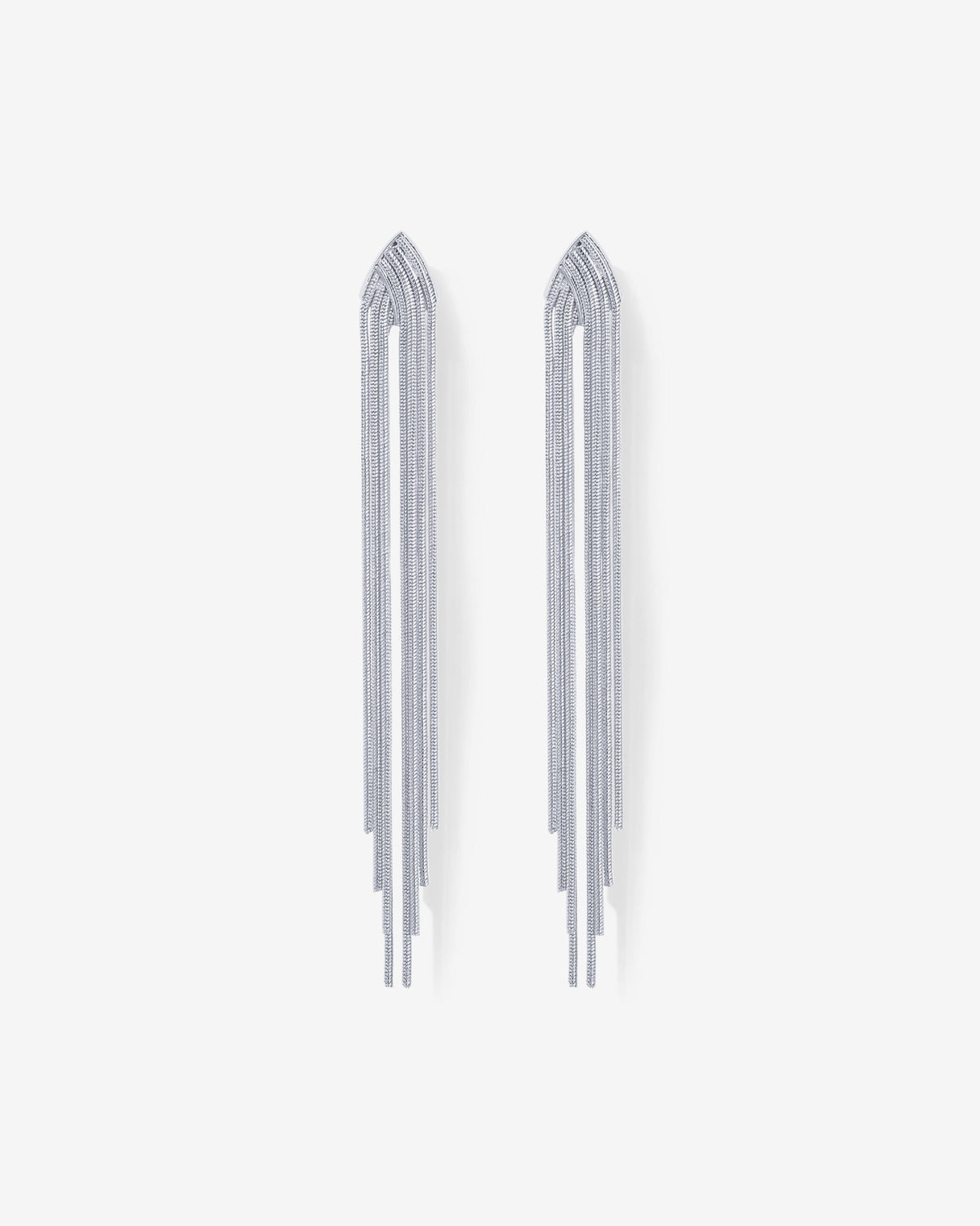 Pyramid Tassel Earrings