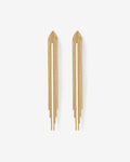 Pyramid Tassel Earrings