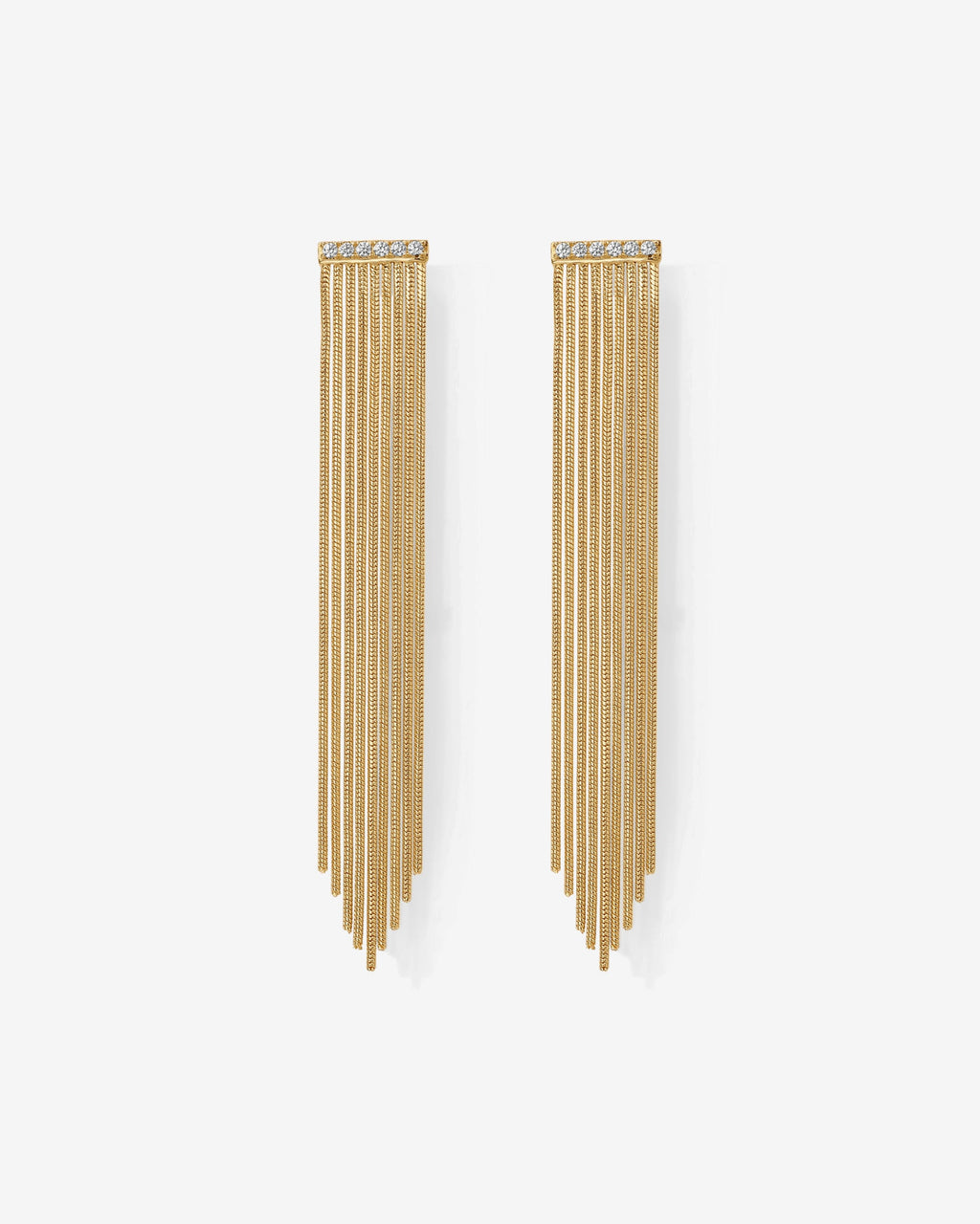 Bar Tassel Earrings