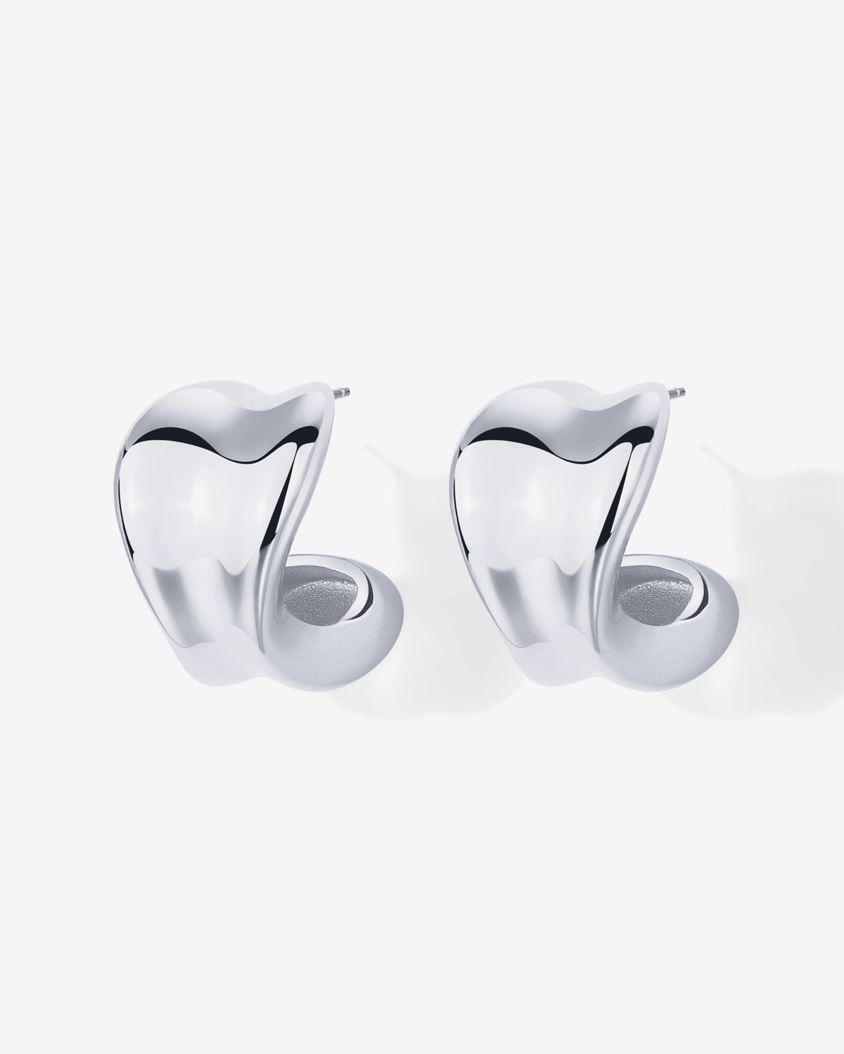 Angel Chunky Hoop Earrings