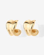 Angel Chunky Hoop Earrings