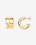 Angel Chunky Hoop Earrings