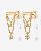 Bar Chained Earring