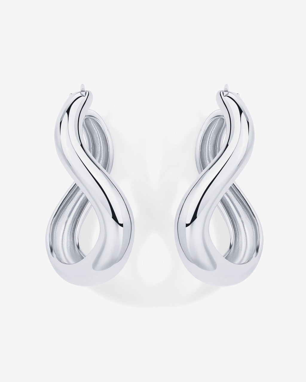 Wavy Statement Hoops