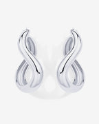 Wavy Statement Hoops