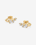 Rio Half Huggie Earrings