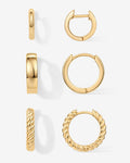 Oasis Huggie Earring Pack