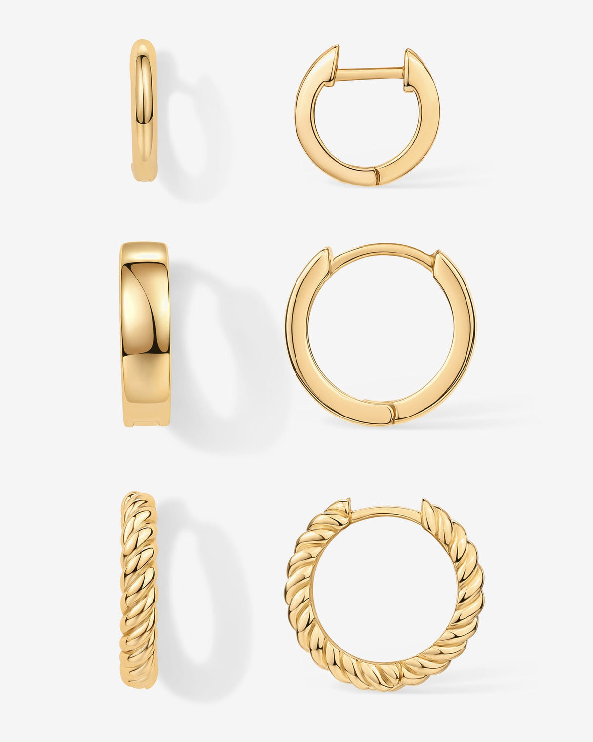 Oasis Huggie Earring Pack