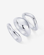 Domed Statement Rings Pack