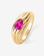 Multi Colored Chunky Ring