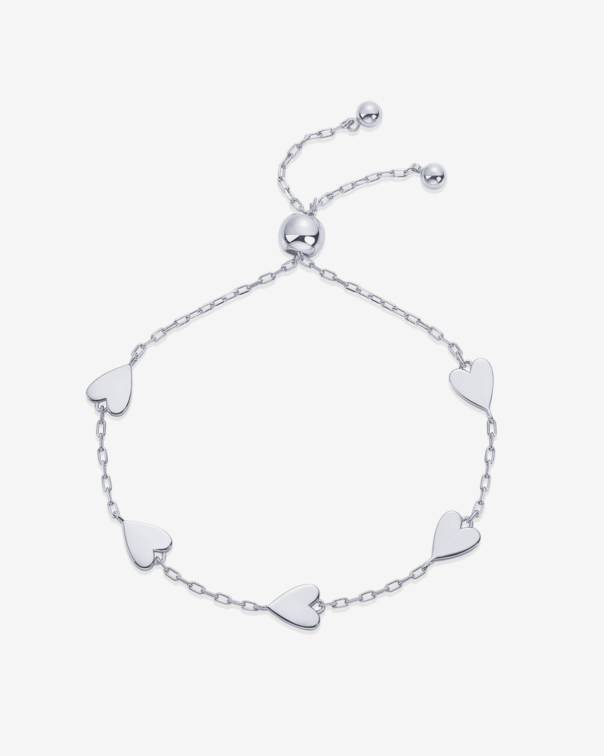 Station Heart Bracelet