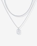 Singapore Initial Layering Necklace