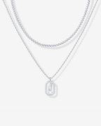 Singapore Initial Layering Necklace