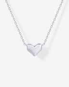Tiny Heart Charm Necklace