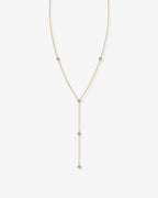 Lariat Station Necklace