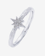 North Star Stackable Ring