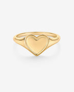 Chunky Heart Statement Ring