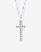 Cross Bezel Pendant