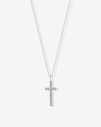 Cross Bezel Pendant