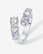 Nut Crossover Chunky Ring