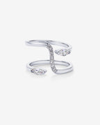 Uraeus Open Band Ring