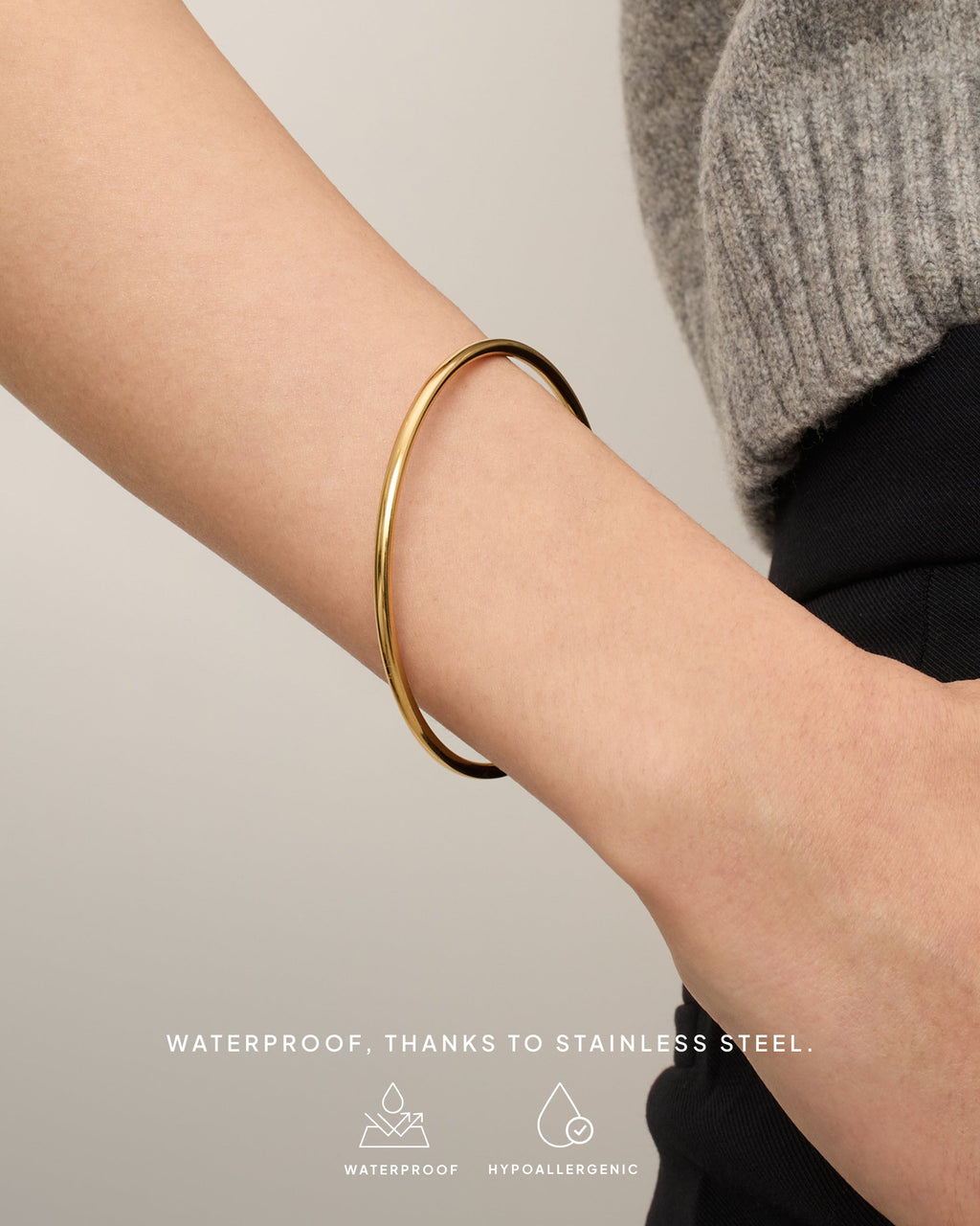 Minimalist Stacking Bangle