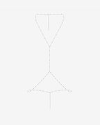 Beaded Layered Body Chain
