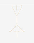 Beaded Layered Body Chain