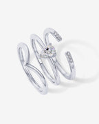 Dahlia Stackable Ring Set