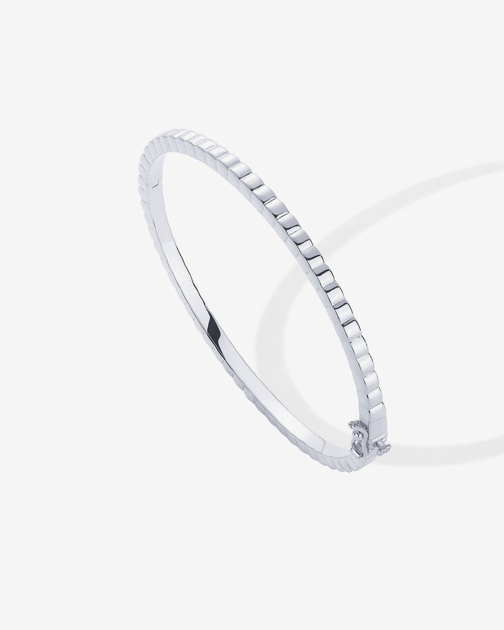 Ribbed Cuff Bangle