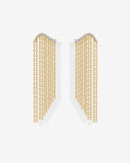 Chain Crawler Dangle Earrings