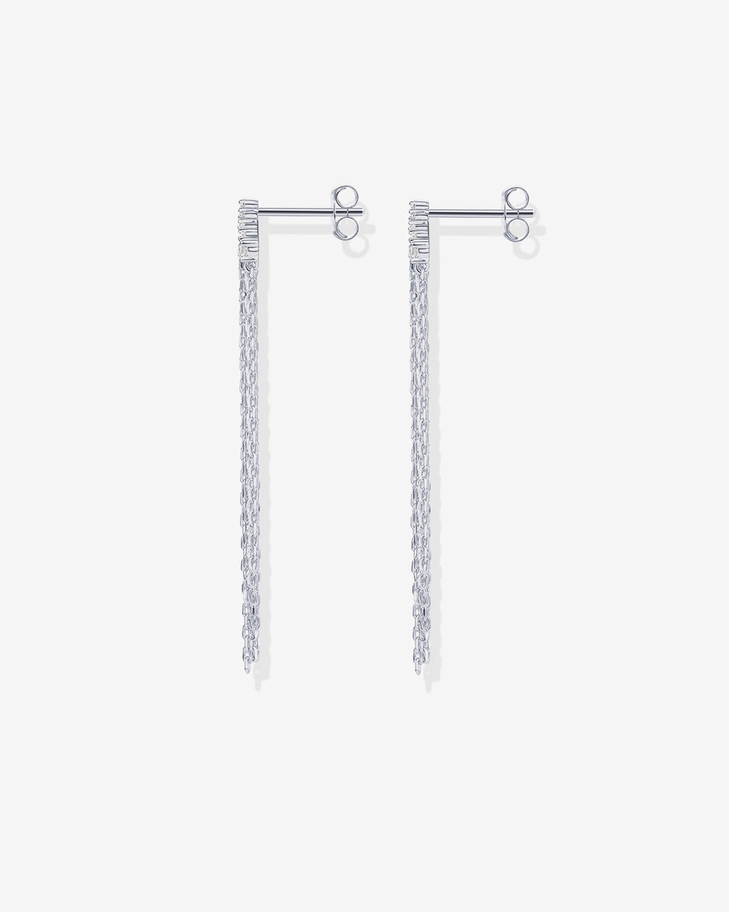 Chain Crawler Dangle Earrings