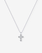 Cross Necklace and Earring Set