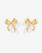 Coquette Bow Stud Earrings