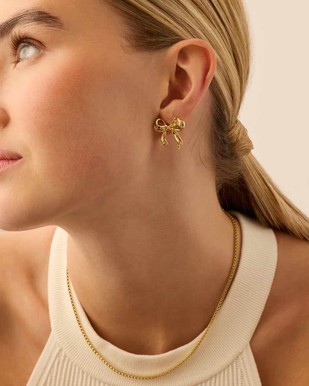 Coquette Bow Stud Earrings