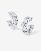 Puffy Twisted Hoops