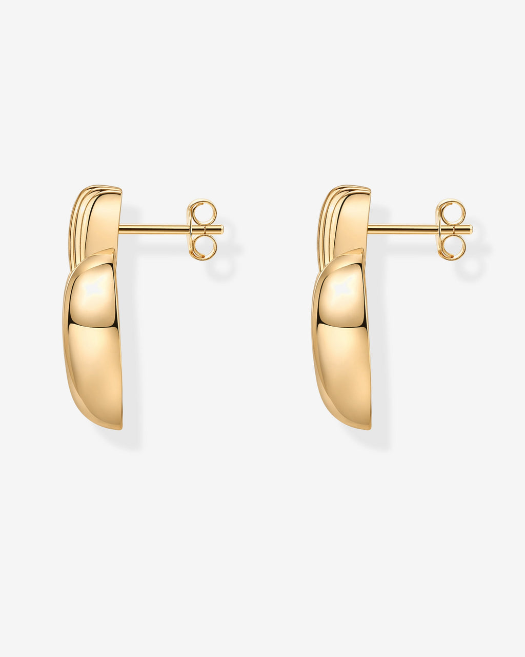 Mini Heart Door Knocker Earrings