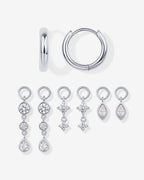 Mix and Match Huggie and Charms Set