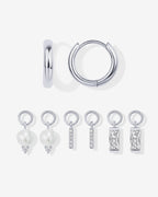 Mix and Match Huggie and Charms Set