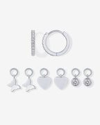 Mix and Match Huggie and Charms Set