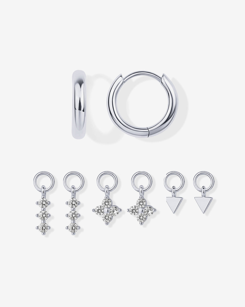 Mix and Match Huggie and Charms Set