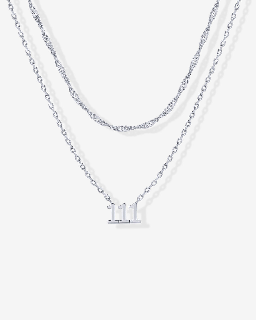 Angel Number Pendant Necklace