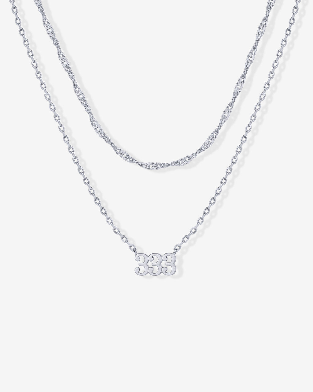 Angel Number Pendant Necklace